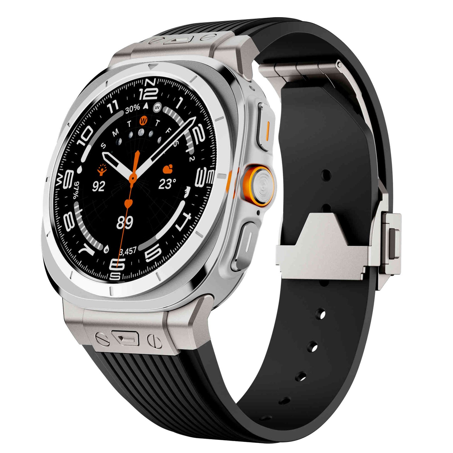 High Tensile Silicone Watch Band For Samsung Watch Ultra