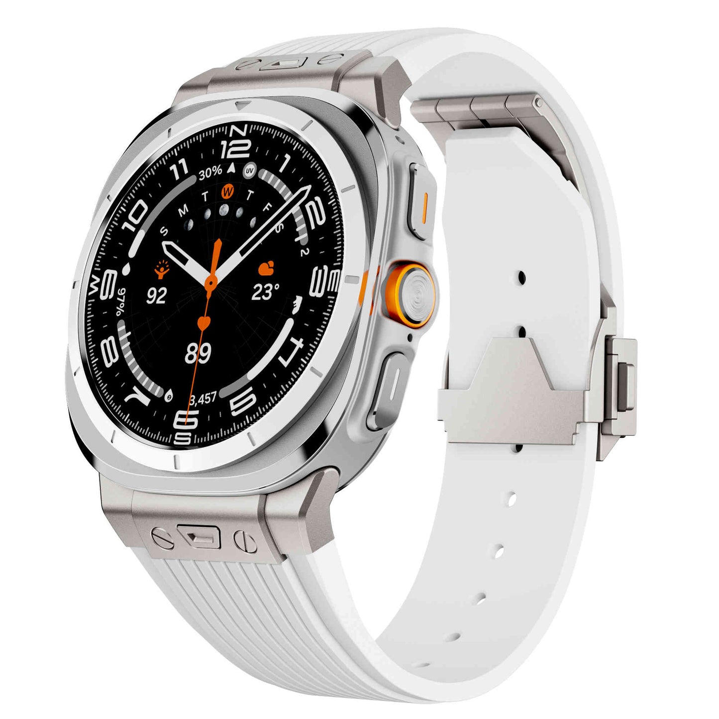 High Tensile Silicone Watch Band For Samsung Watch Ultra