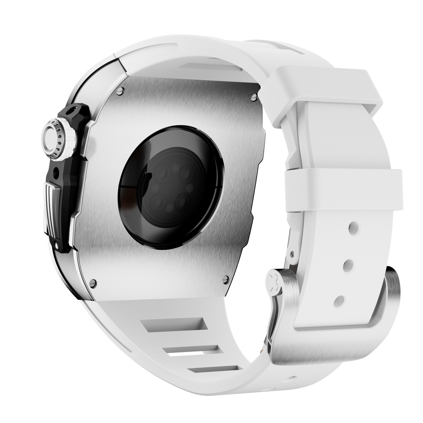 316L Stainless Steel with Silicone Band Luxury Solid S10 46mm