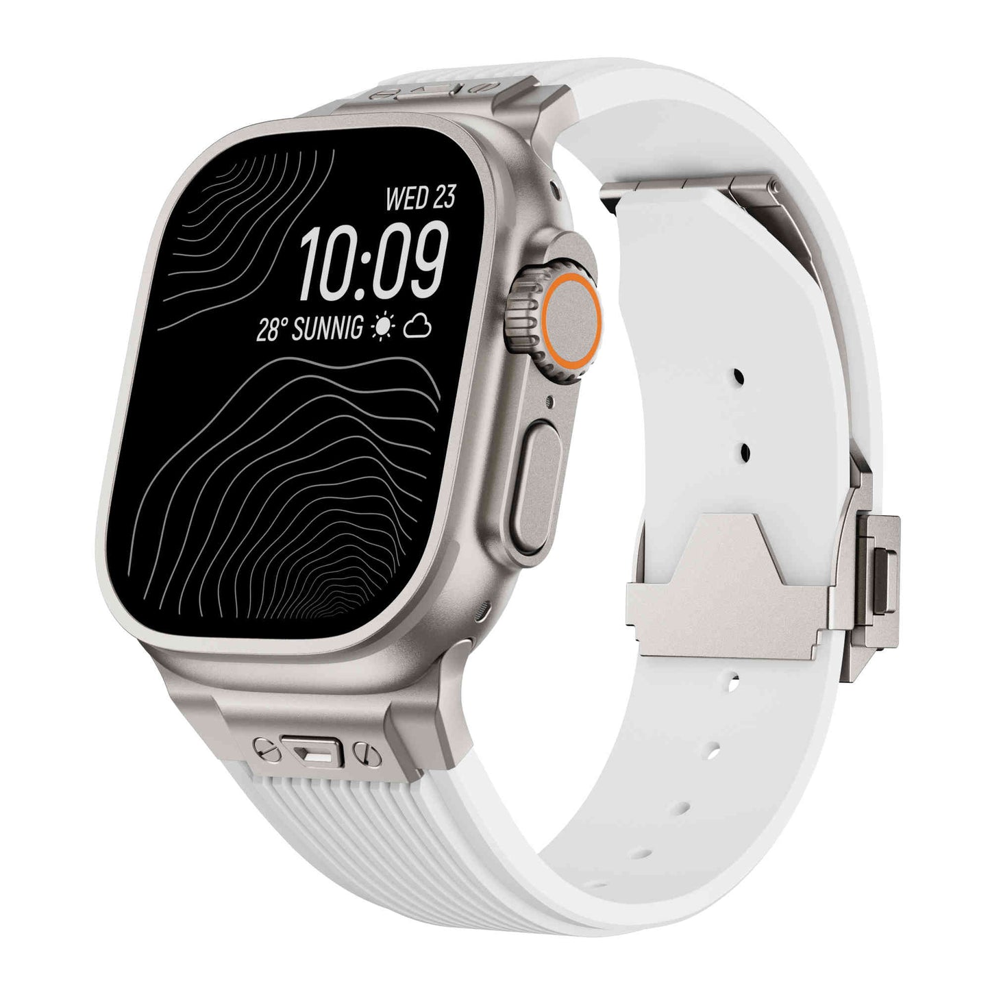 RM Designer Streamlined Silicone Band For Apple Watch