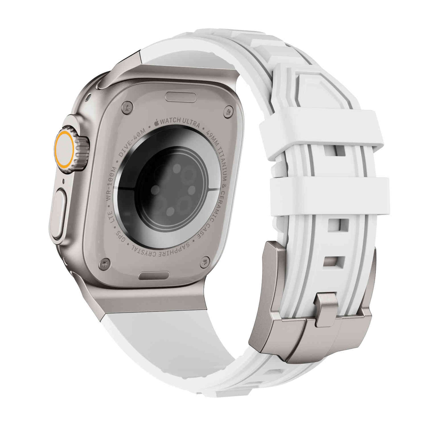 Tactical High Elastic Silicone Band for Apple Watch