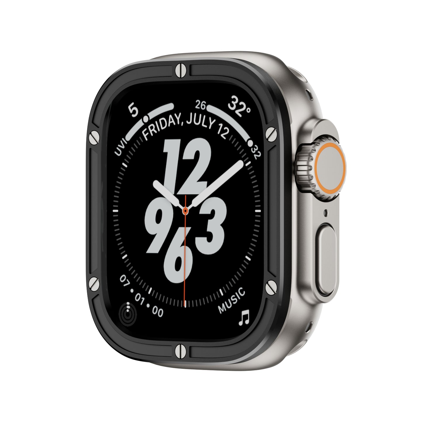 316L Stainless Steel Ultra Luxury Protection Circle For Apple Watch Ultra Regular