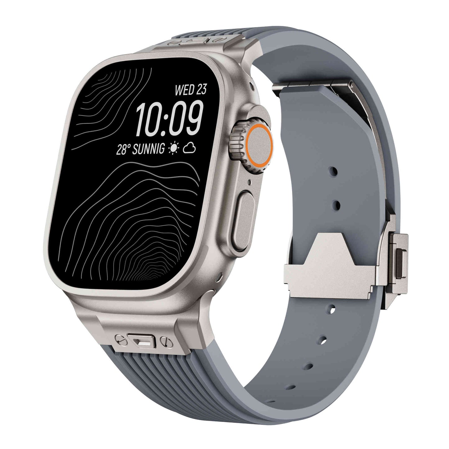RM Designer Streamlined Silicone Band For Apple Watch