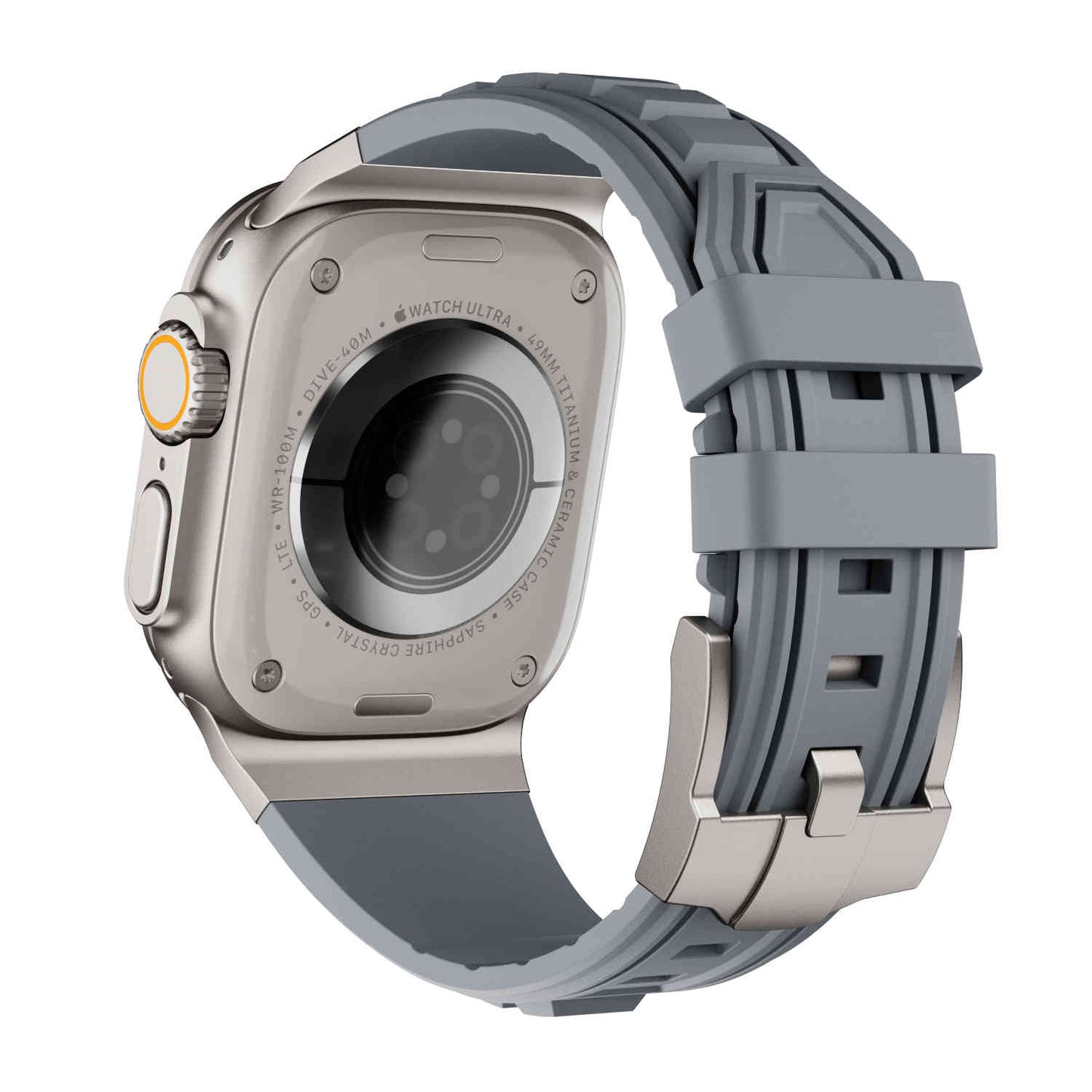 Tactical High Elastic Silicone Band for Apple Watch