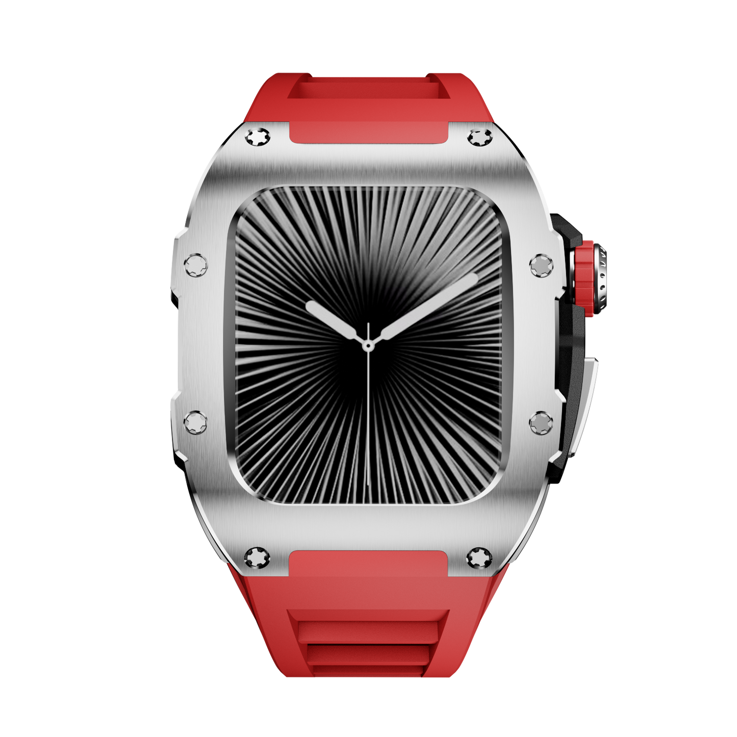 316L Stainless Steel with Silicone Band Luxury Solid S10 46mm