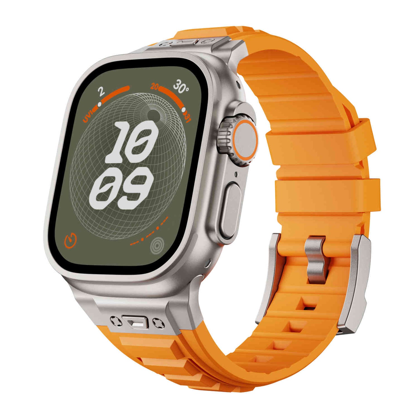 Tactical High Elastic Silicone Band for Apple Watch