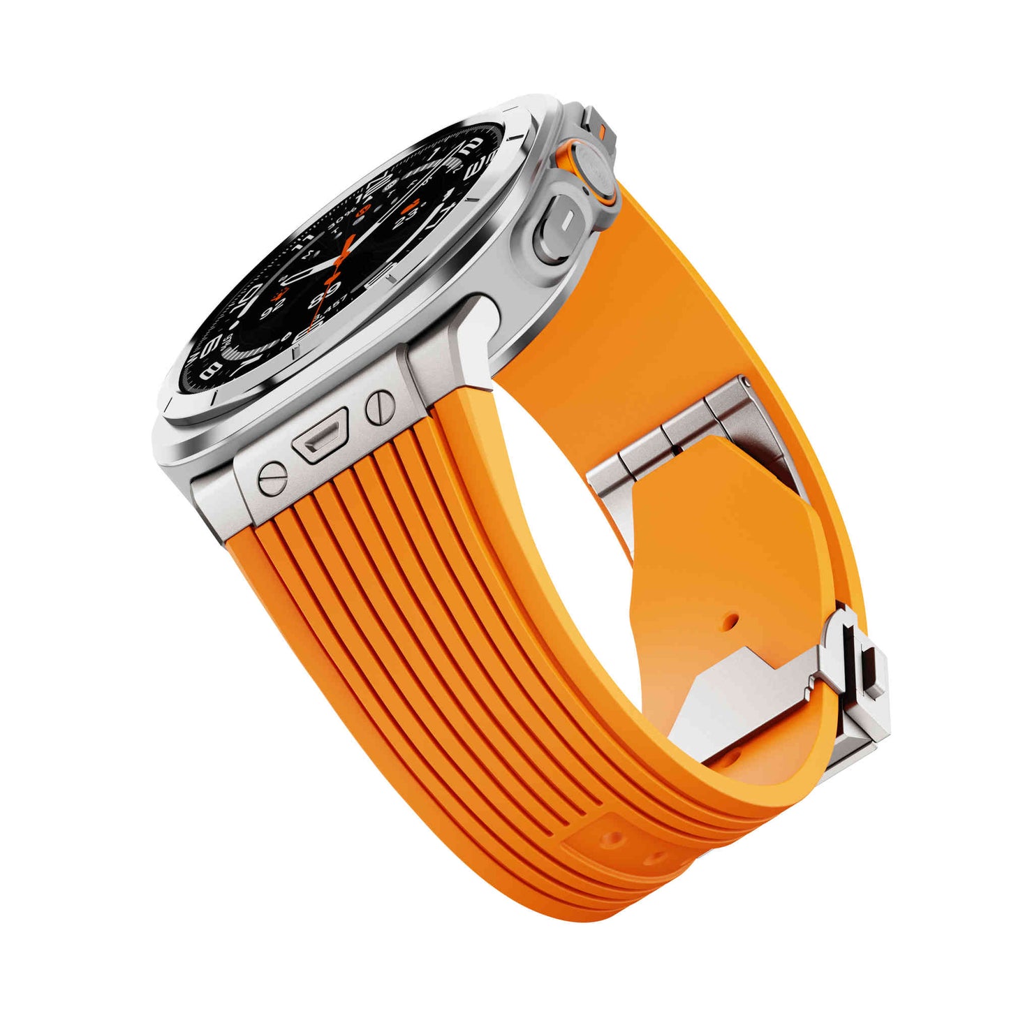 High Tensile Silicone Watch Band For Samsung Watch Ultra