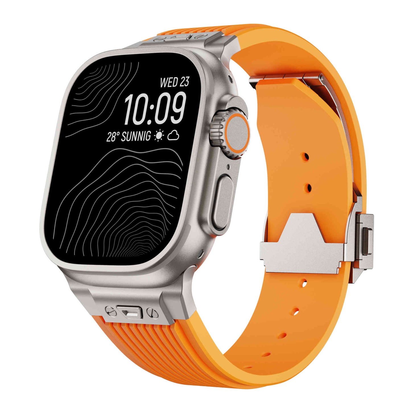 RM Designer Streamlined Silicone Band For Apple Watch