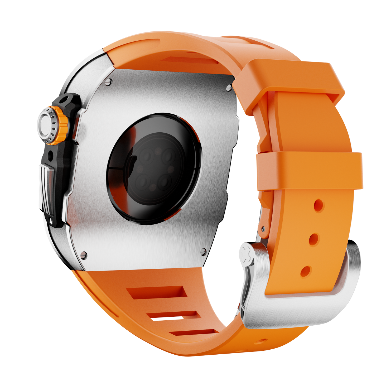 316L Stainless Steel with Silicone Band Luxury Solid S10 46mm