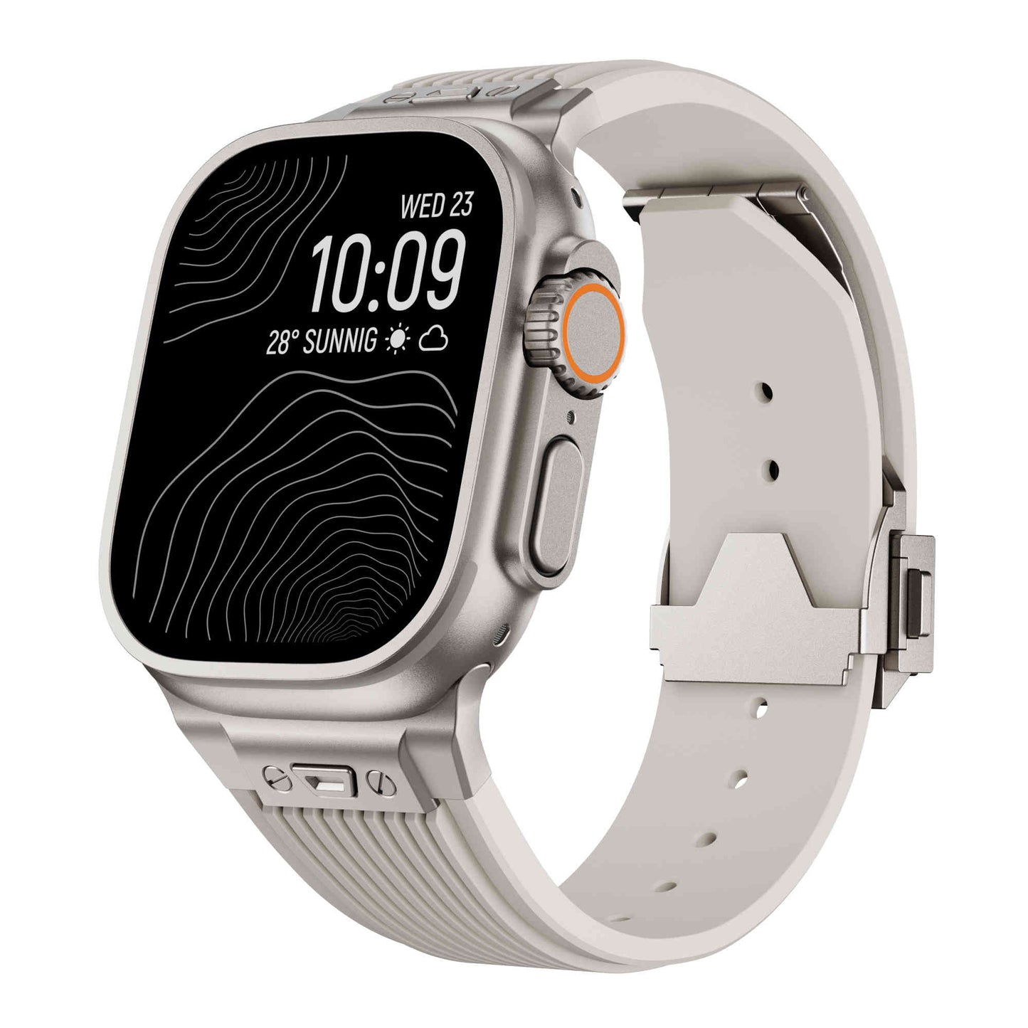 RM Designer Streamlined Silicone Band For Apple Watch