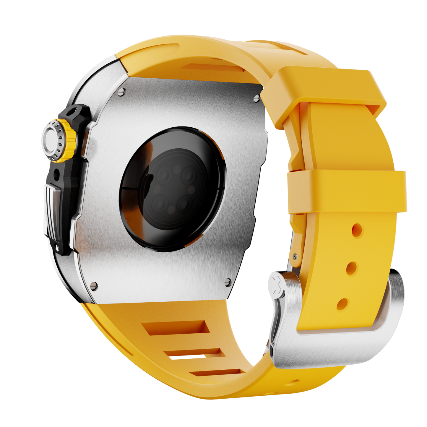 316L Stainless Steel with Silicone Band Luxury Solid S10 46mm