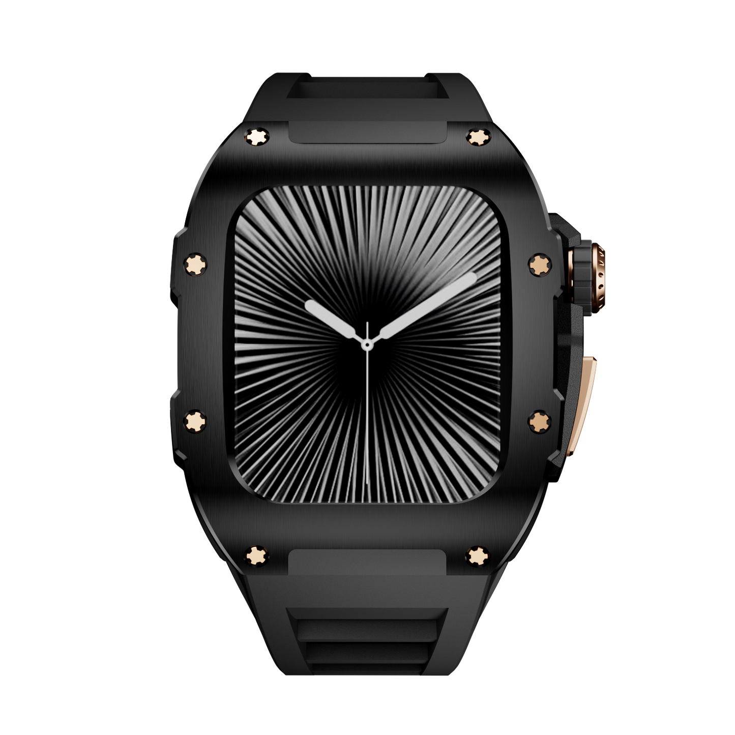 316L Stainless Steel with Silicone Band Luxury Solid S10 46mm