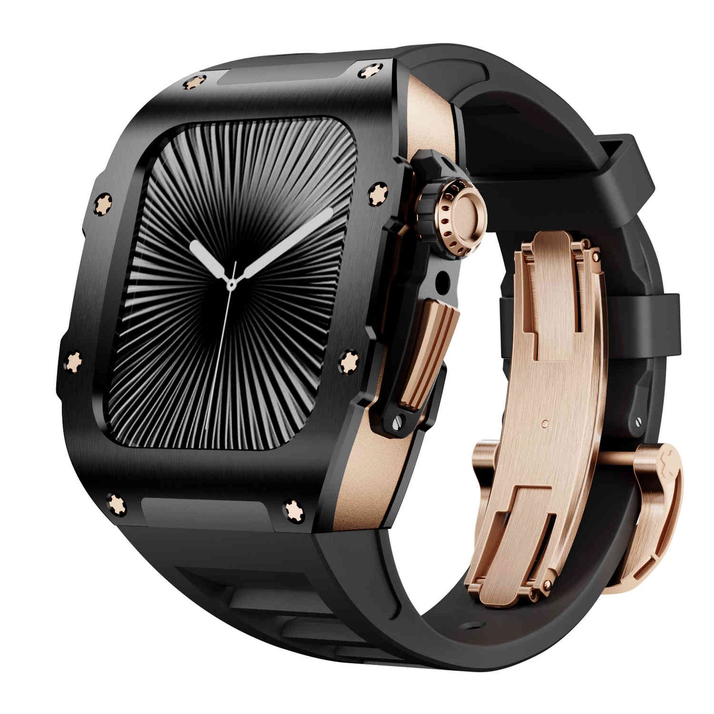 316L Stainless Steel with Silicone Band Luxury Solid S10 46mm