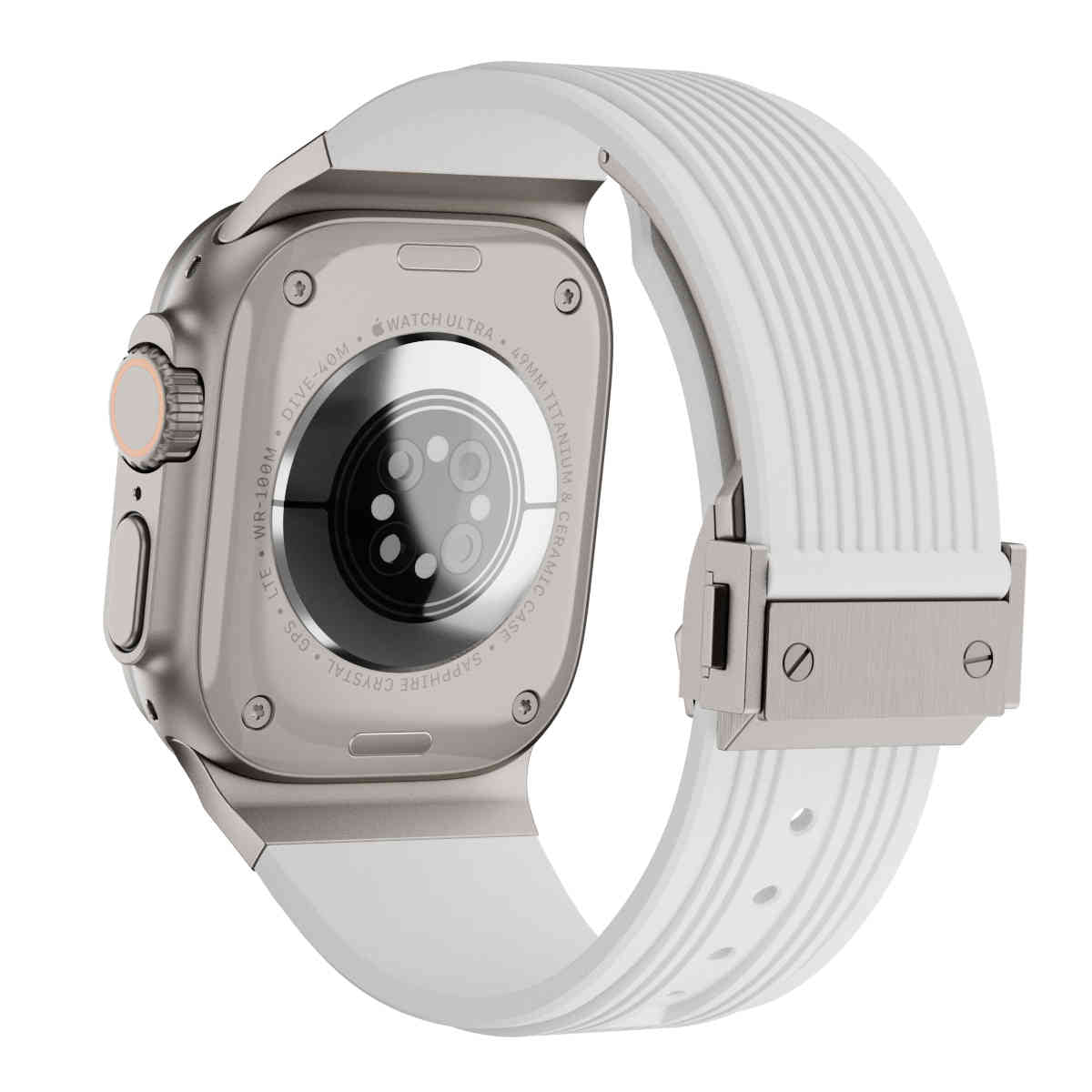 RM Designer Streamlined Silicone Band For Apple Watch