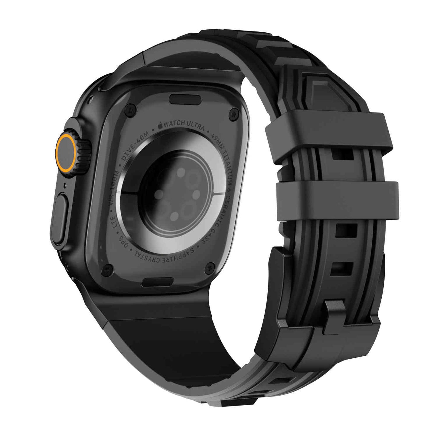Tactical High Elastic Silicone Band for Apple Watch
