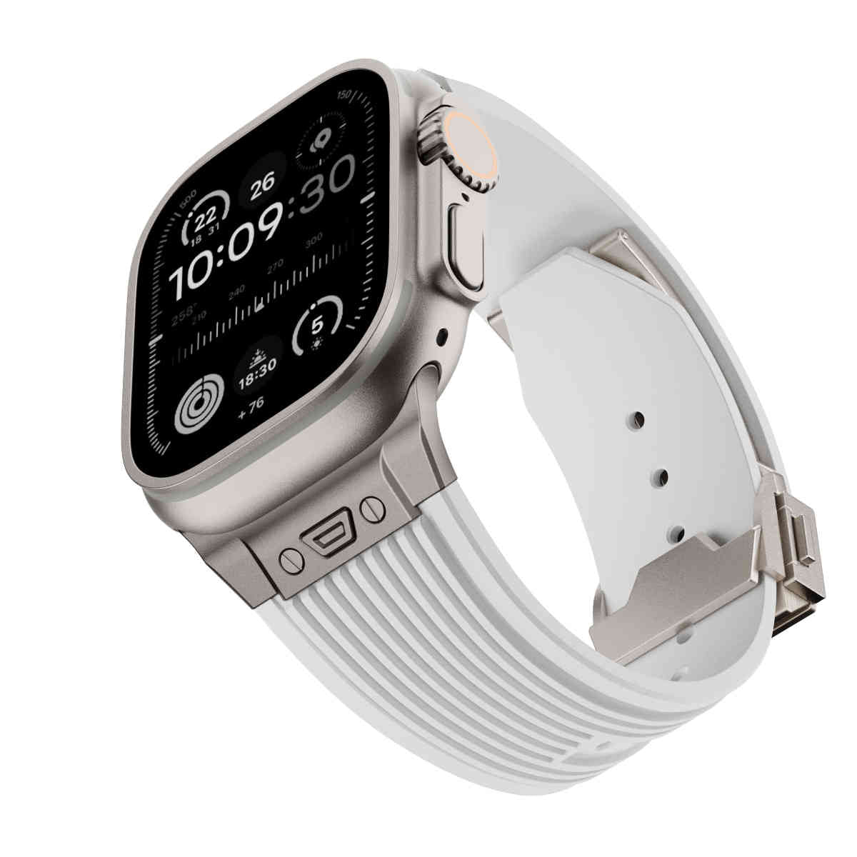 RM Designer Streamlined Silicone Band For Apple Watch