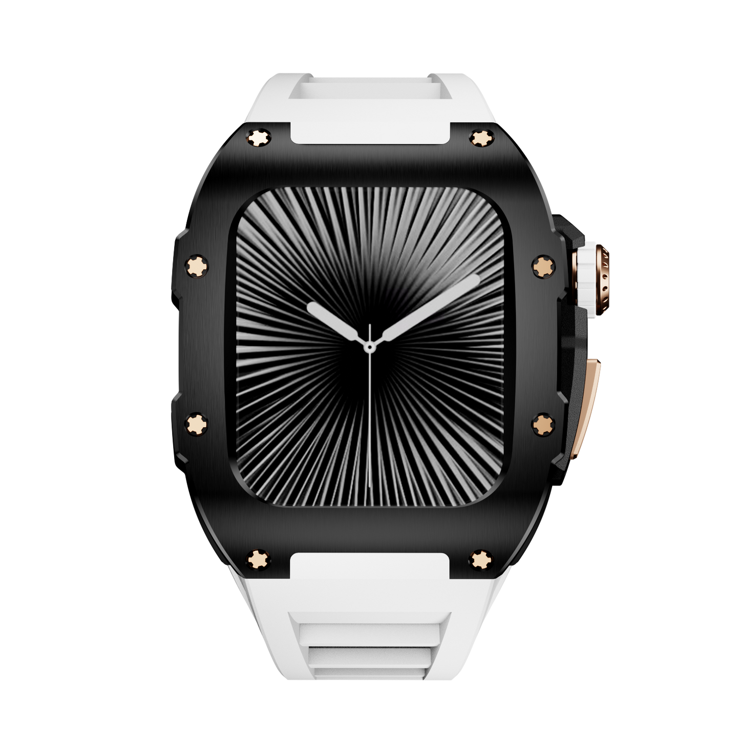 316L Stainless Steel with Silicone Band Luxury Solid S10 46mm