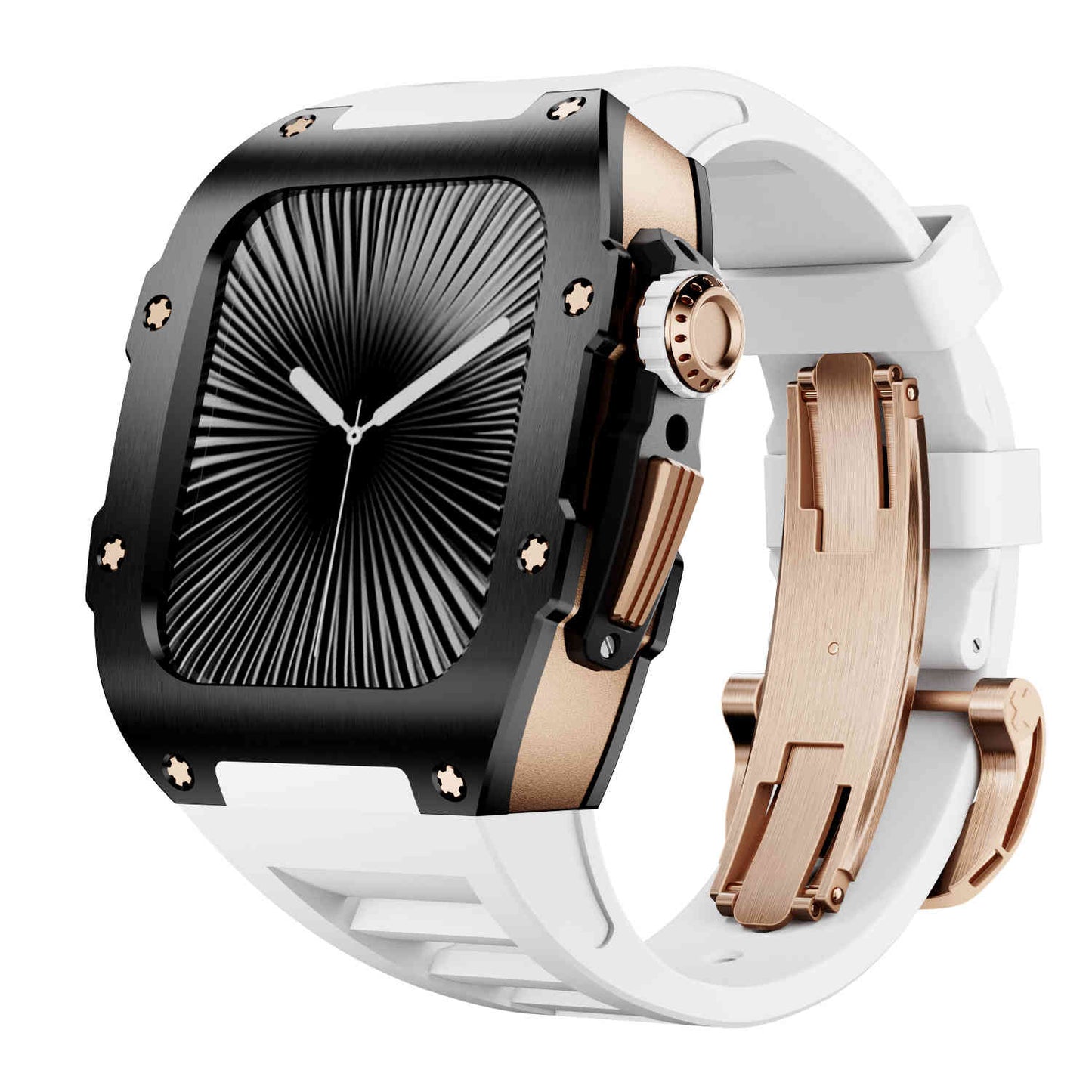 316L Stainless Steel with Silicone Band Luxury Solid S10 46mm