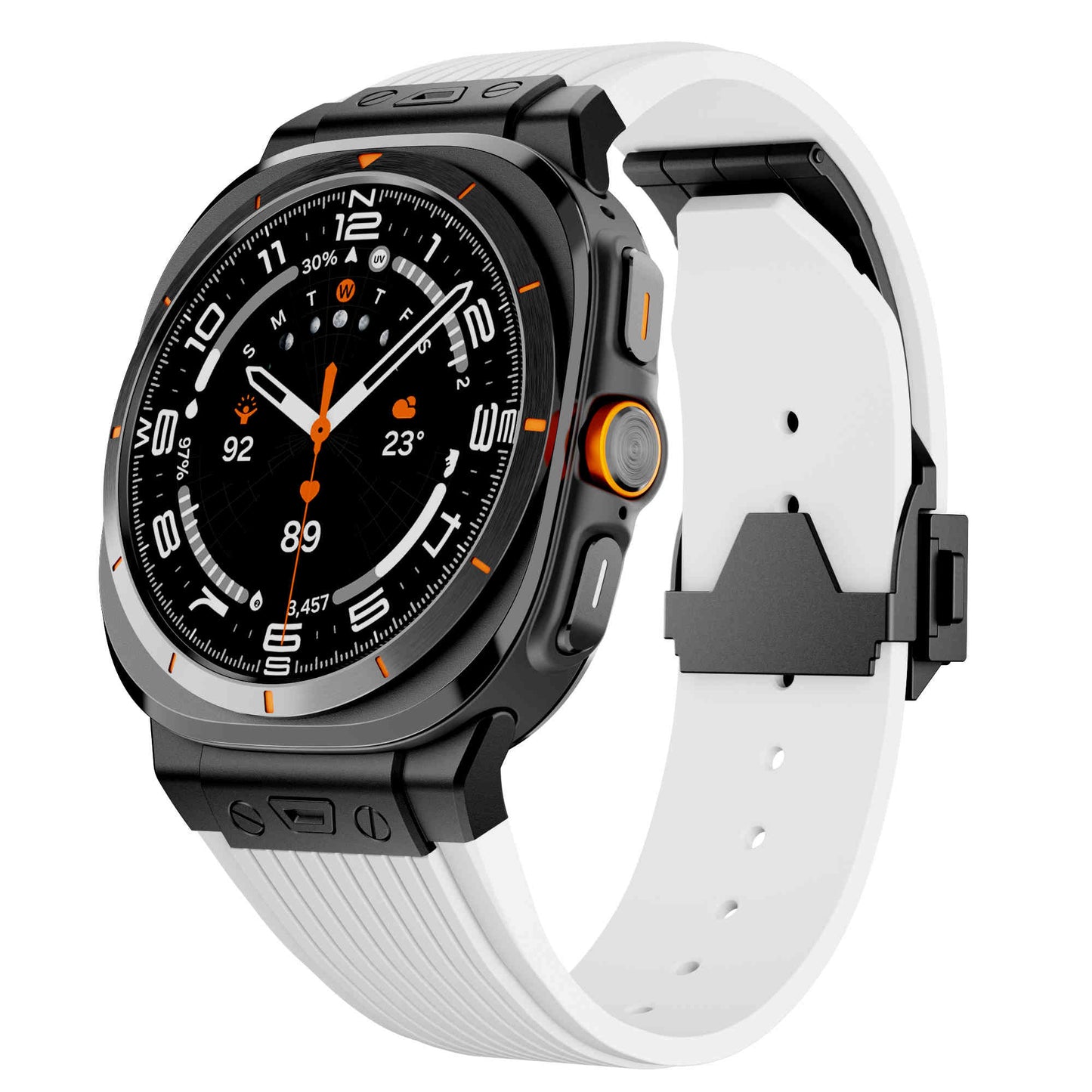 High Tensile Silicone Watch Band For Samsung Watch Ultra