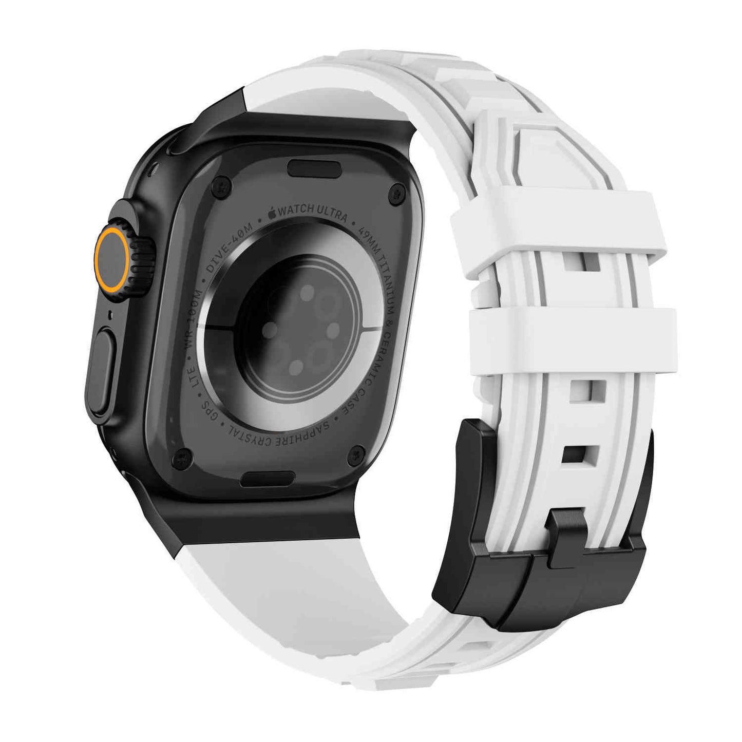 Tactical High Elastic Silicone Band for Apple Watch