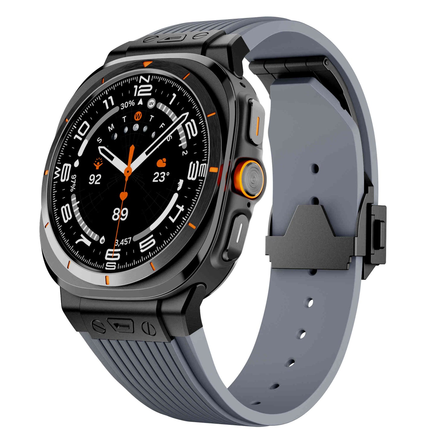 High Tensile Silicone Watch Band For Samsung Watch Ultra