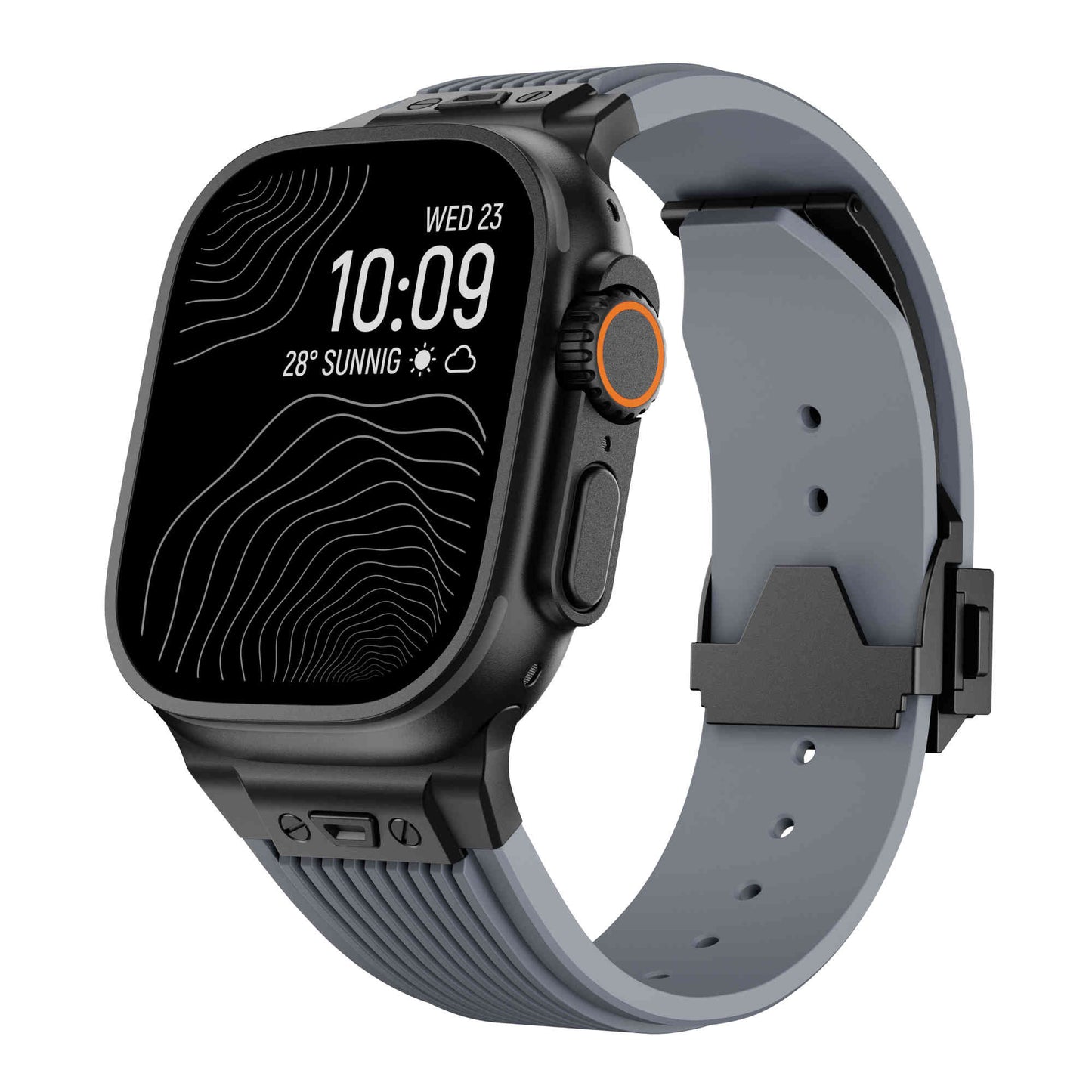 RM Designer Streamlined Silicone Band For Apple Watch