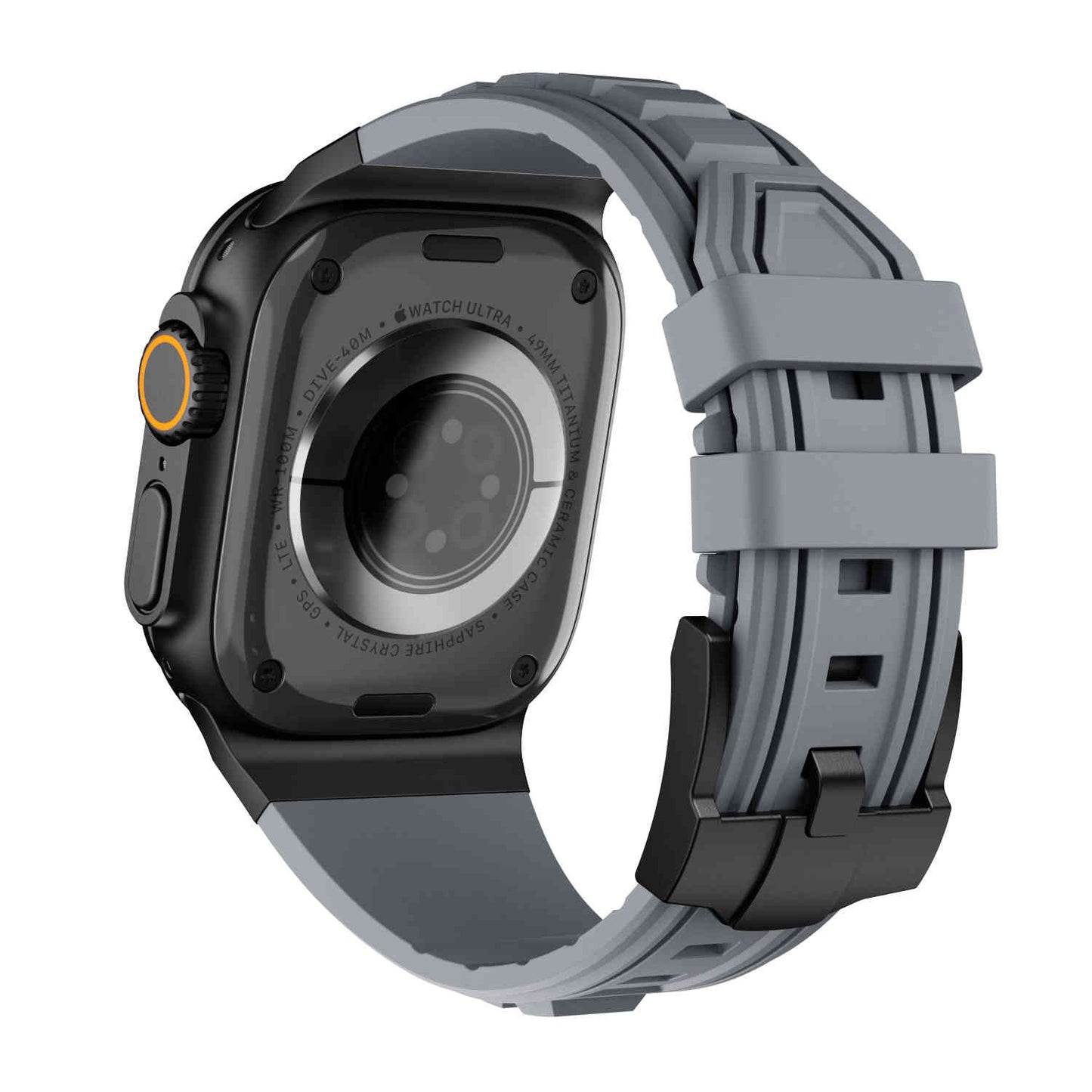 Tactical High Elastic Silicone Band for Apple Watch