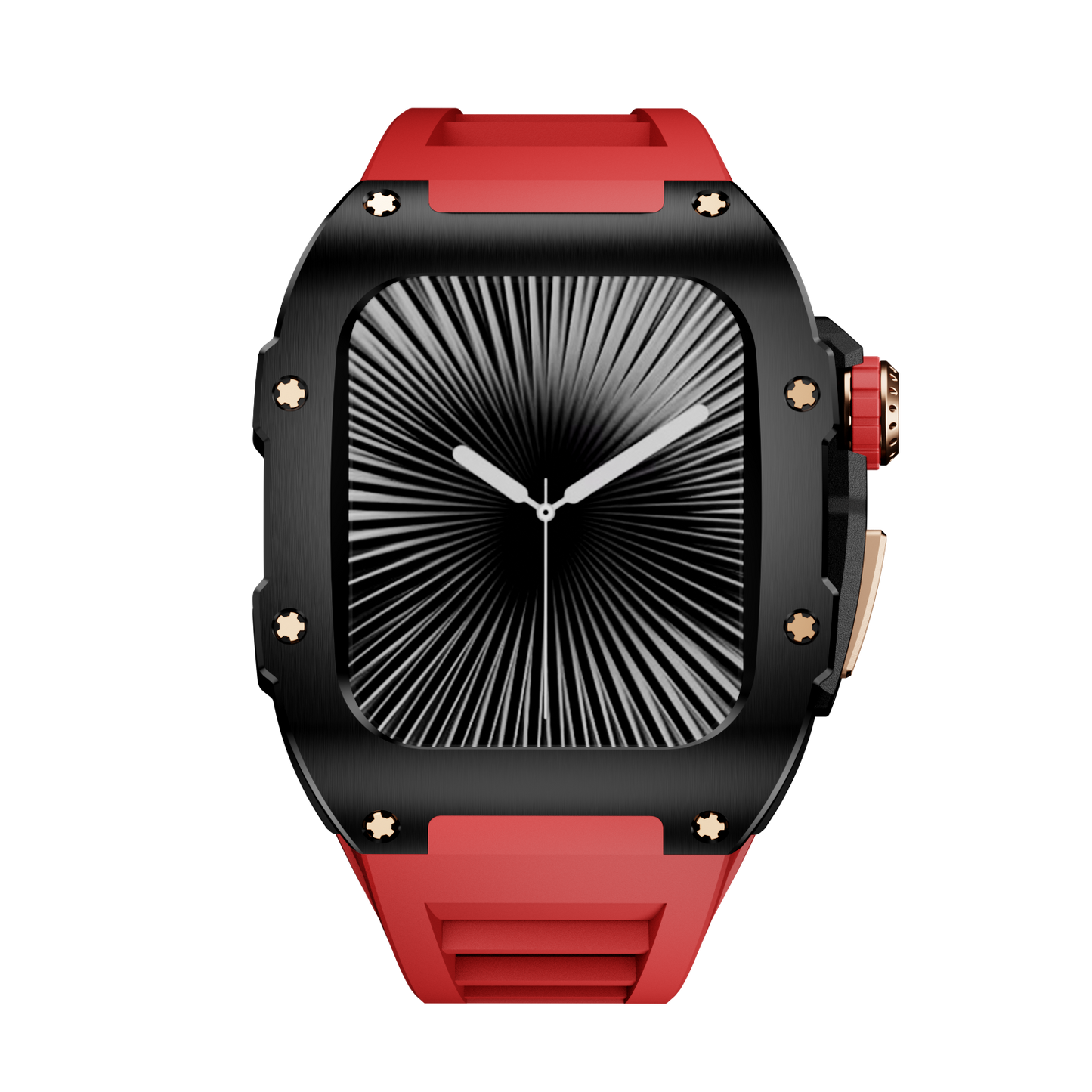 316L Stainless Steel with Silicone Band Luxury Solid S10 46mm