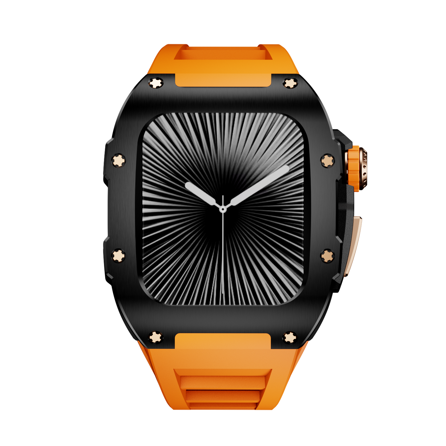 316L Stainless Steel with Silicone Band Luxury Solid S10 46mm