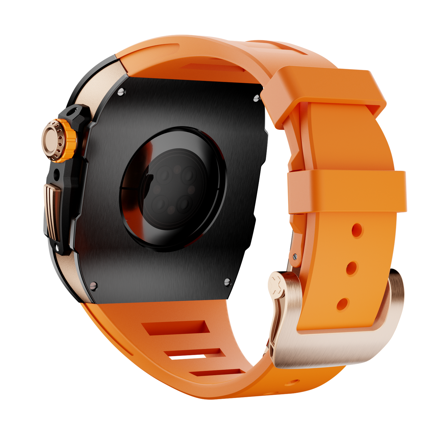 316L Stainless Steel with Silicone Band Luxury Solid S10 46mm