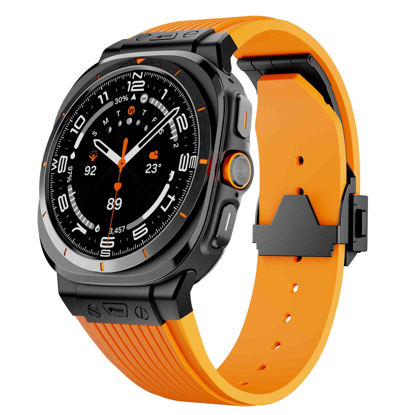 High Tensile Silicone Watch Band For Samsung Watch Ultra