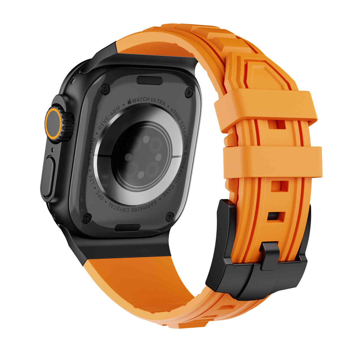 Tactical High Elastic Silicone Band for Apple Watch