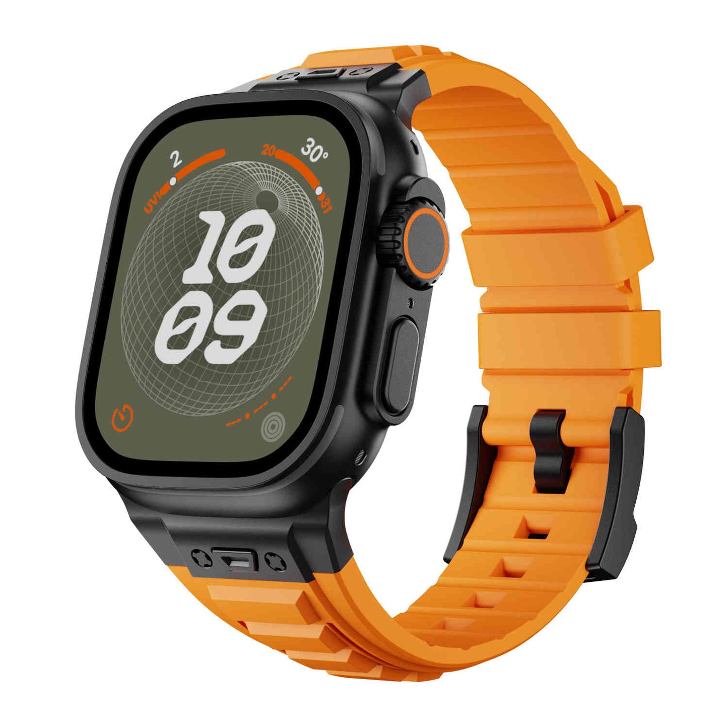 Tactical High Elastic Silicone Band for Apple Watch