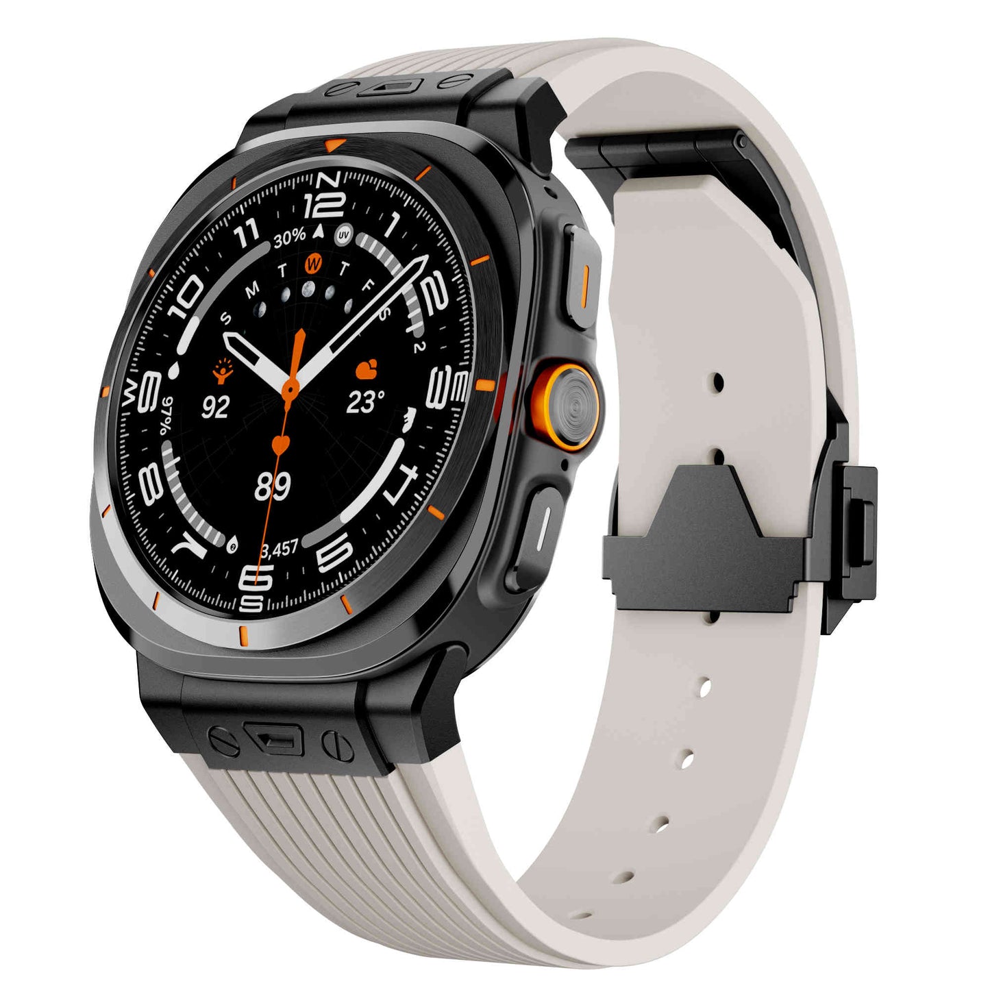 High Tensile Silicone Watch Band For Samsung Watch Ultra