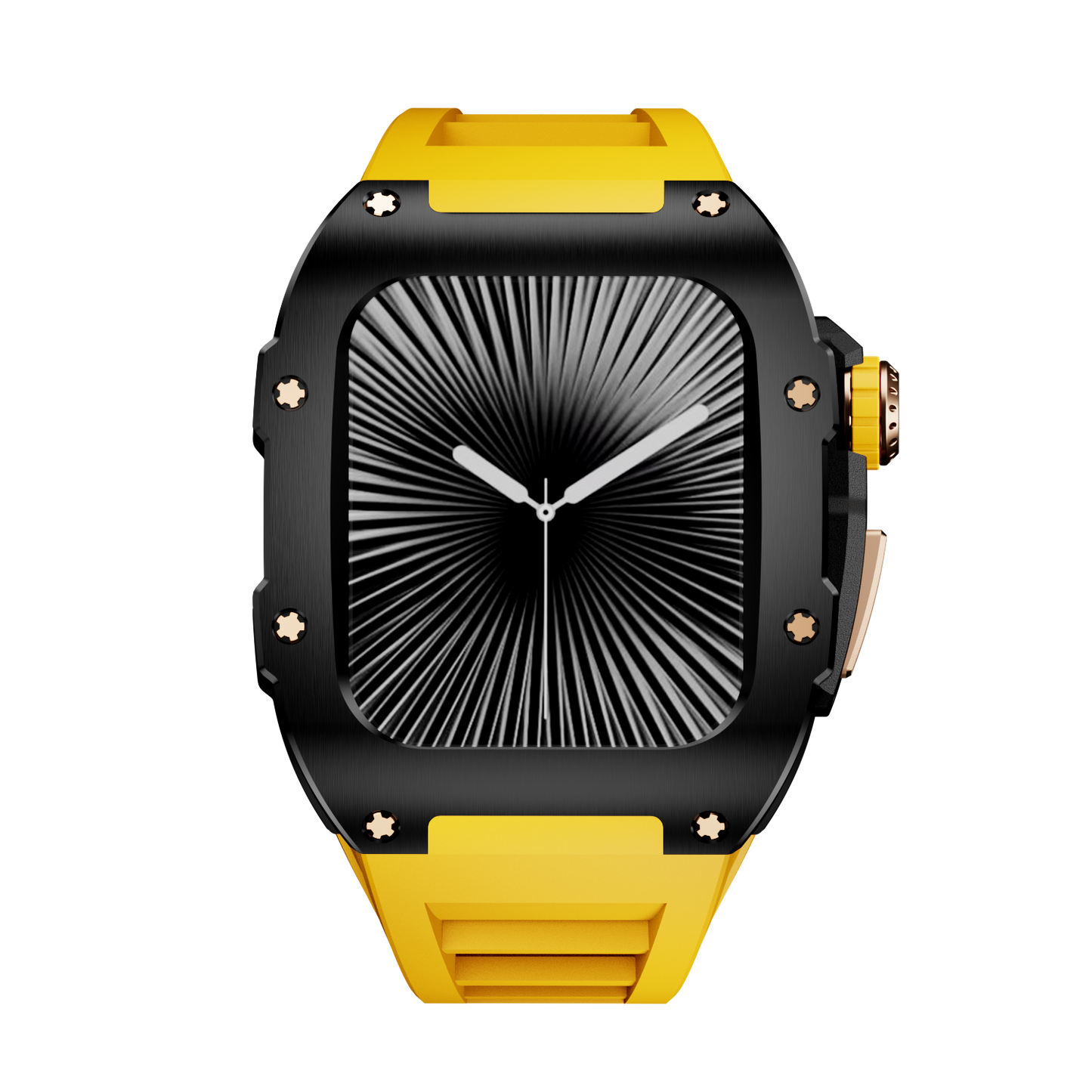 316L Stainless Steel with Silicone Band Luxury Solid S10 46mm