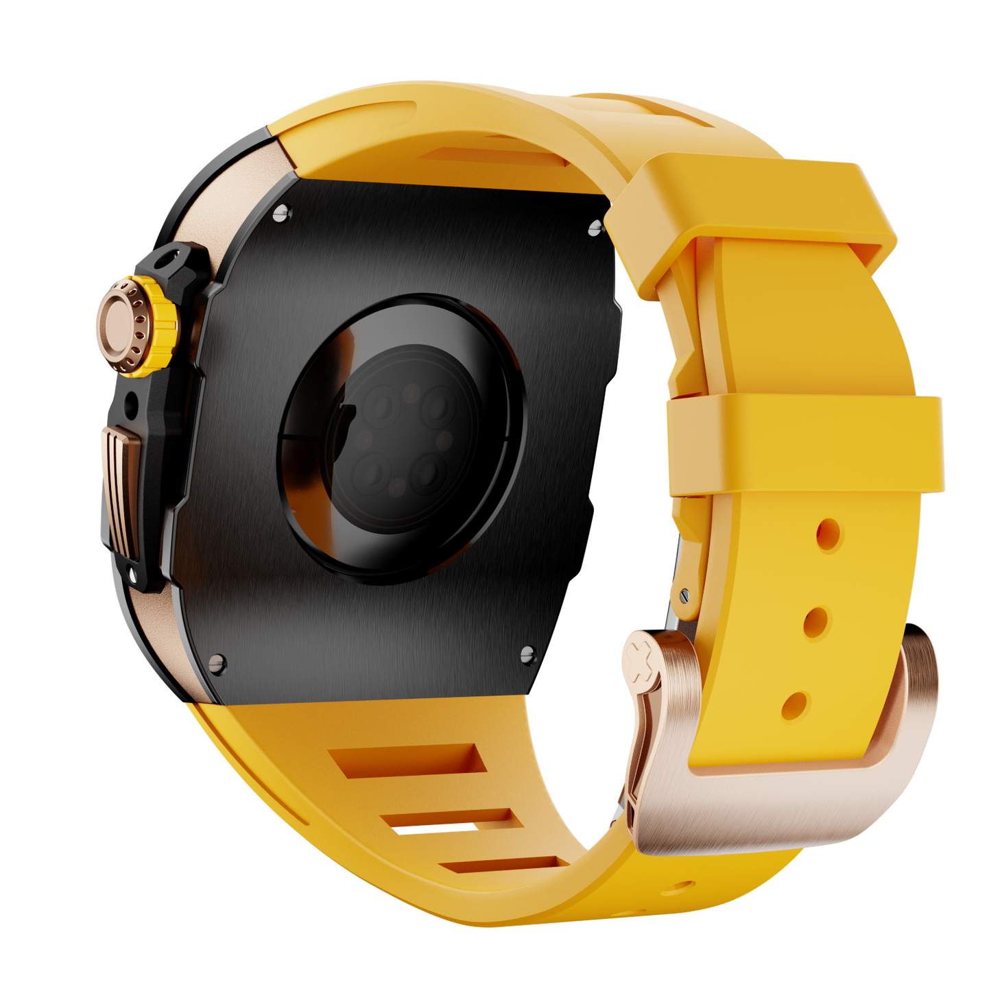 316L Stainless Steel with Silicone Band Luxury Solid S10 46mm