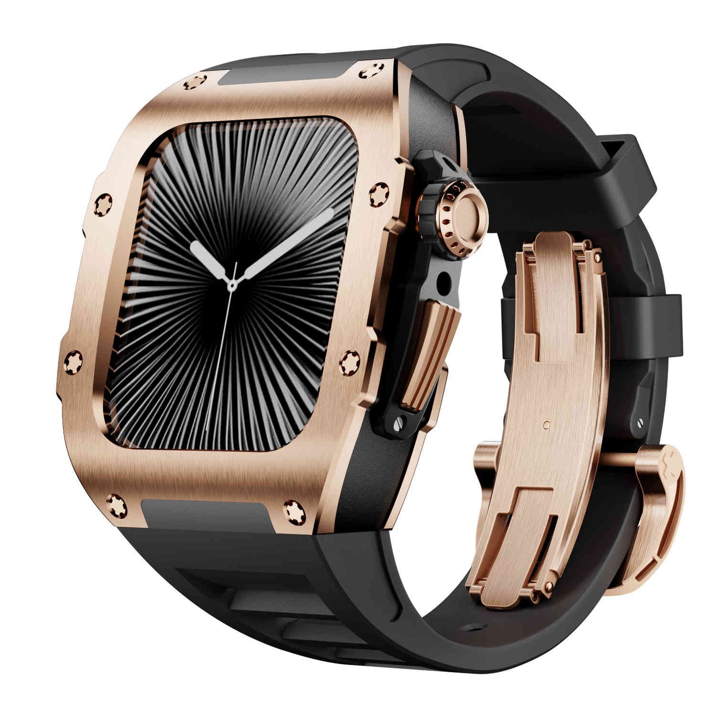 316L Stainless Steel with Silicone Band Luxury Solid S10 46mm