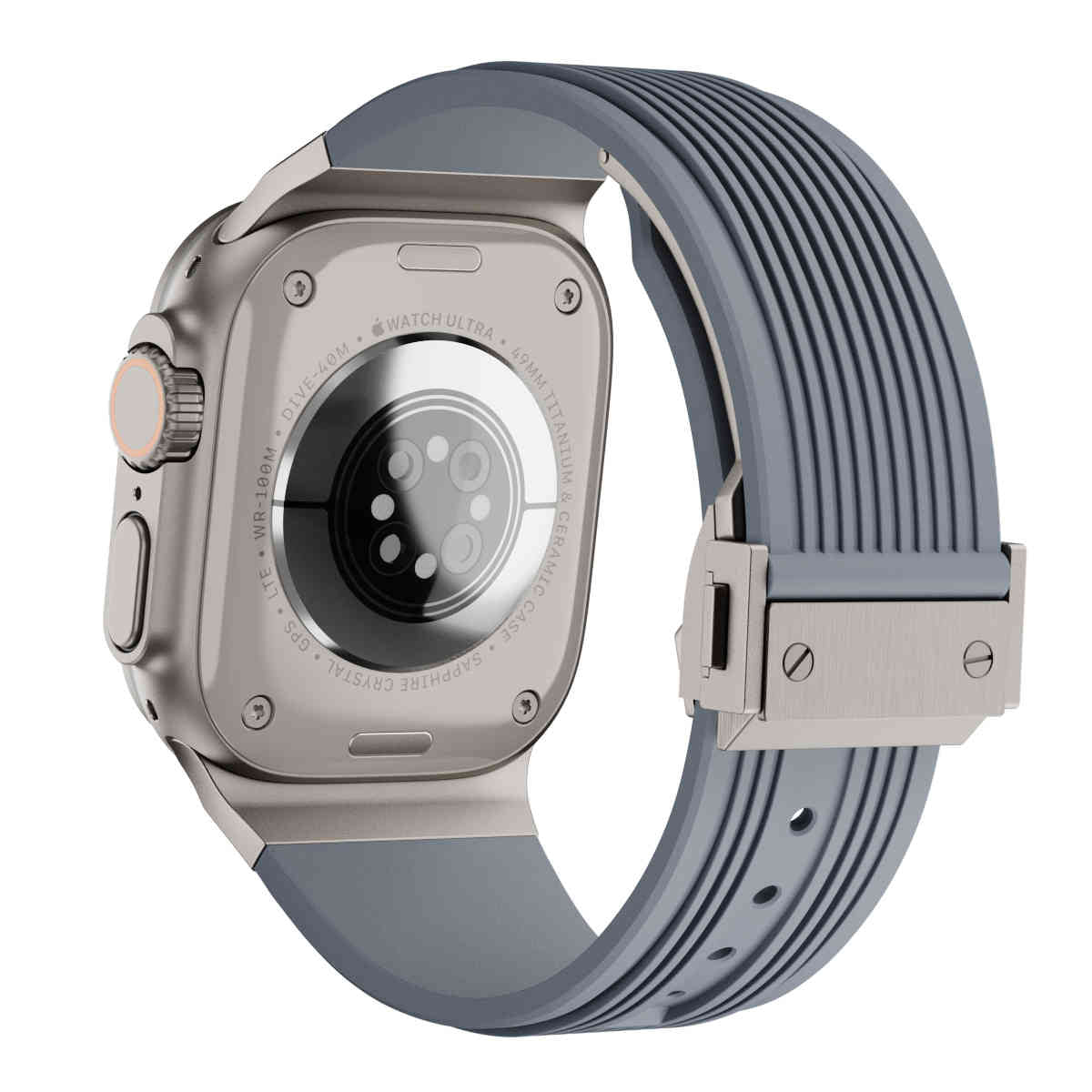 RM Designer Streamlined Silicone Band For Apple Watch