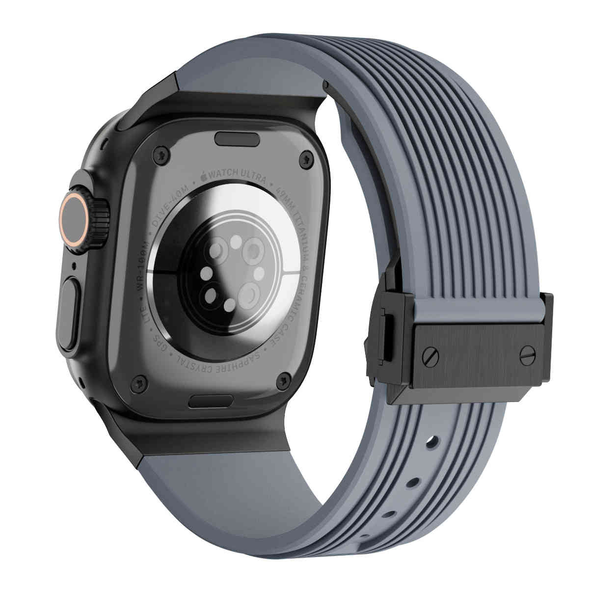 RM Designer Streamlined Silicone Band For Apple Watch