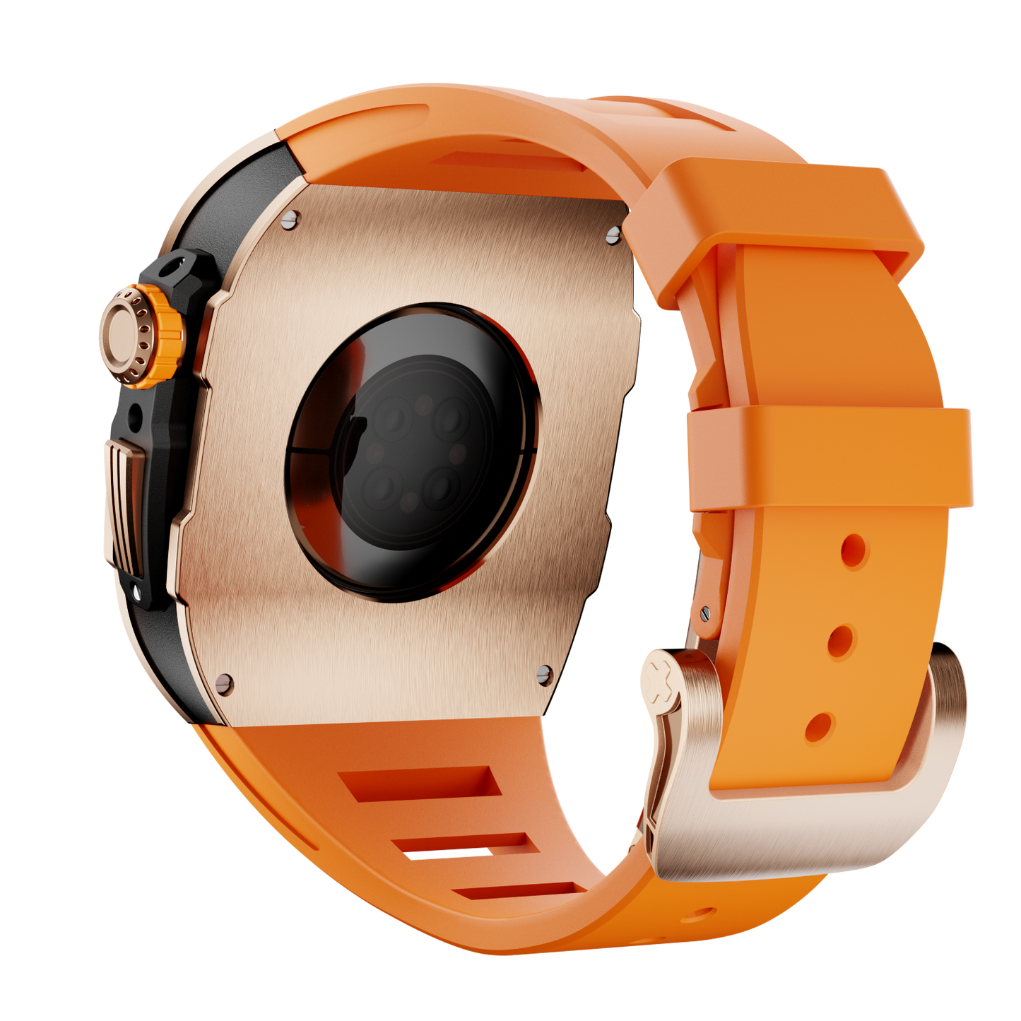 316L Stainless Steel with Silicone Band Luxury Solid S10 46mm