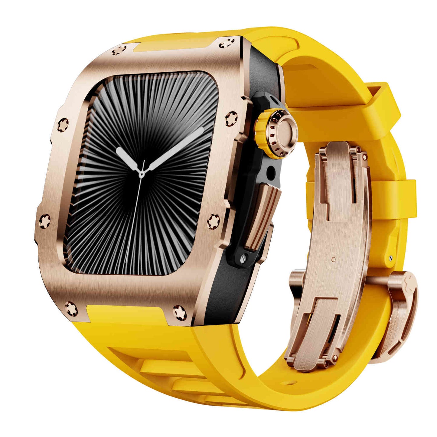 316L Stainless Steel with Silicone Band Luxury Solid S10 46mm