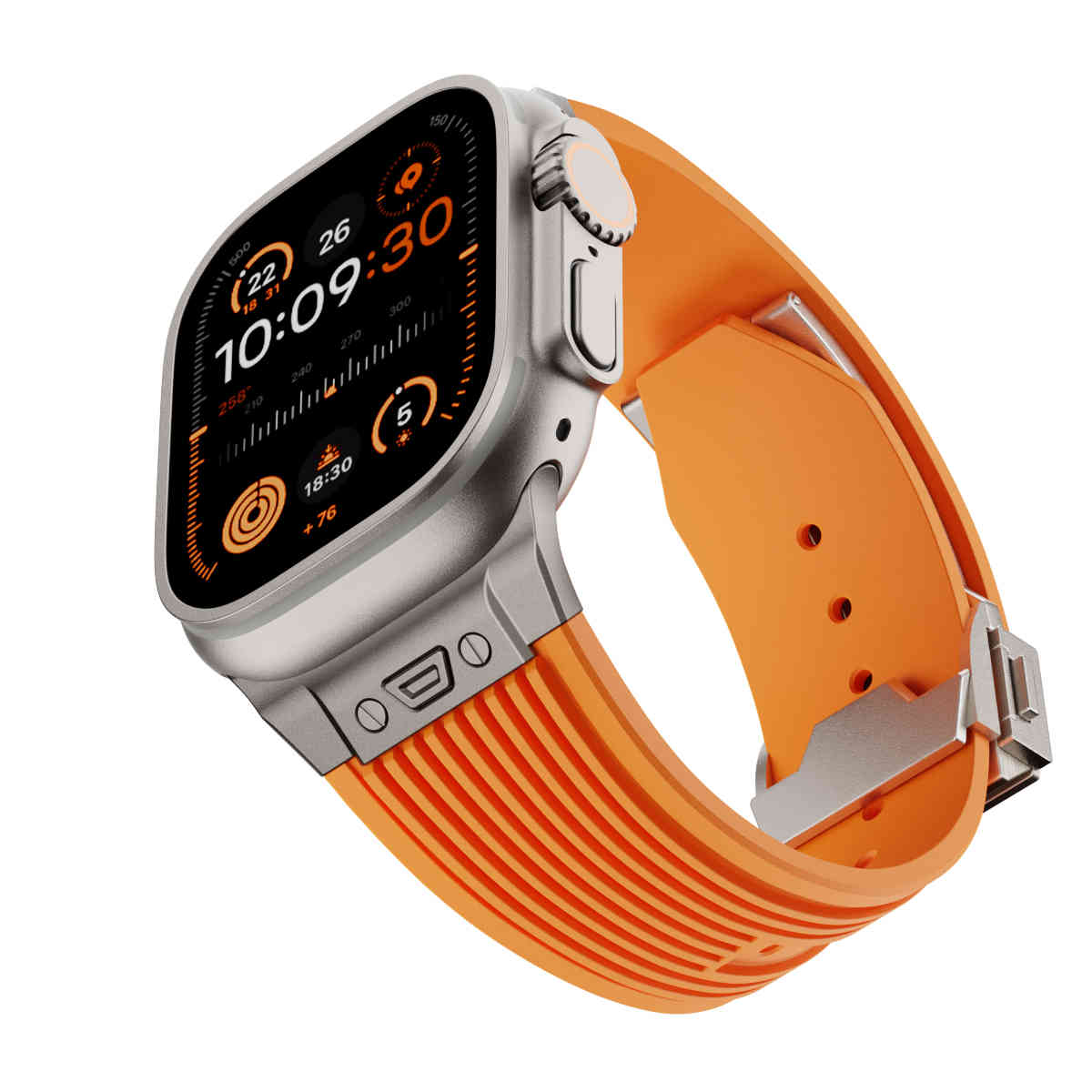 RM Designer Streamlined Silicone Band For Apple Watch