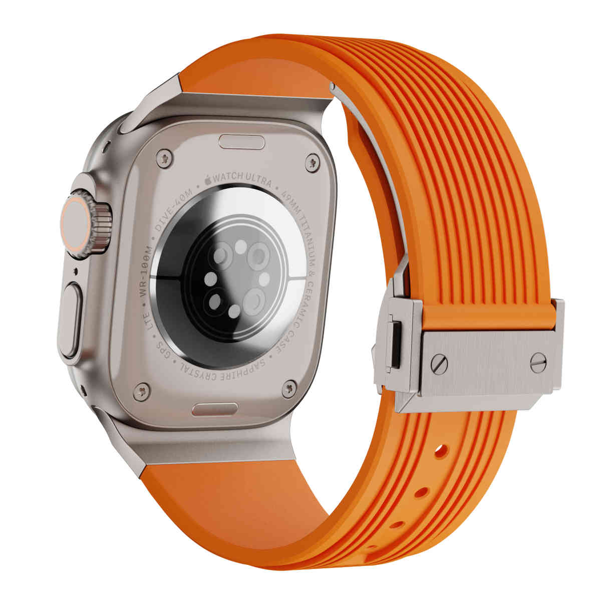 RM Designer Streamlined Silicone Band For Apple Watch