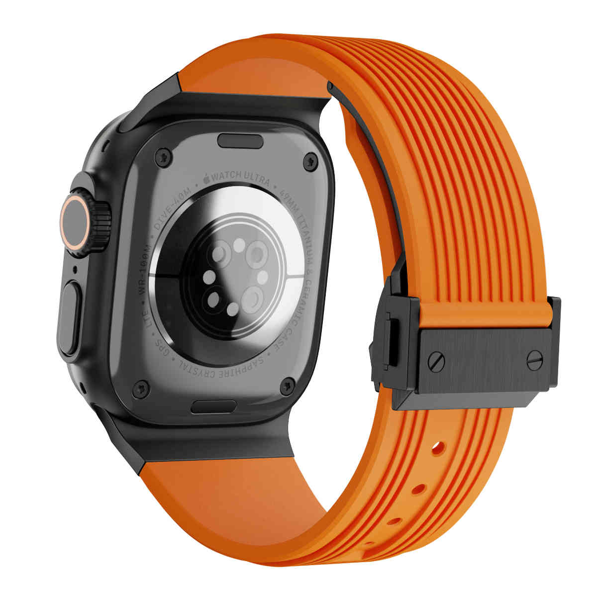 RM Designer Streamlined Silicone Band For Apple Watch