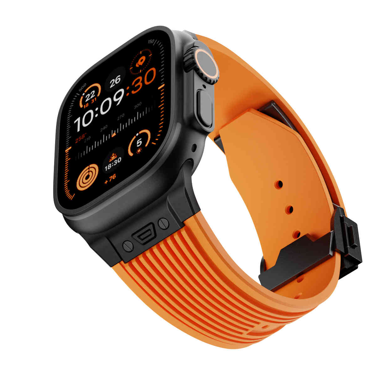 RM Designer Streamlined Silicone Band For Apple Watch