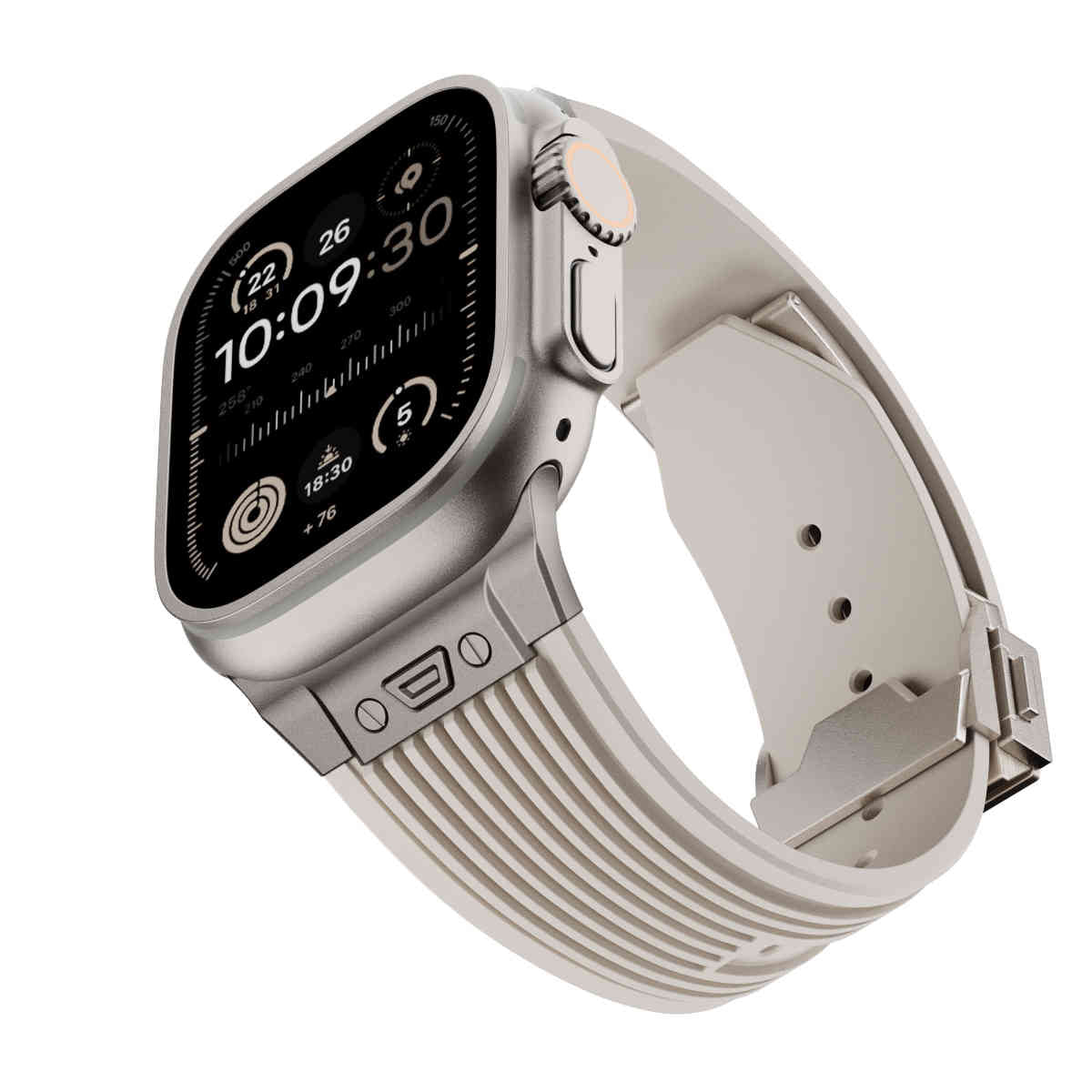 RM Designer Streamlined Silicone Band For Apple Watch