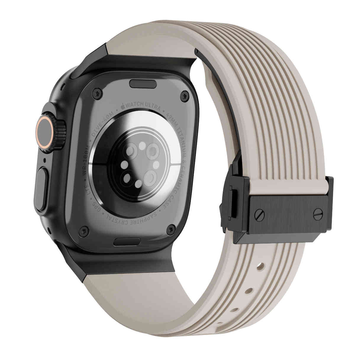 RM Designer Streamlined Silicone Band For Apple Watch