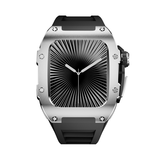 316L Stainless Steel with Silicone Band Luxury Solid S10 46mm