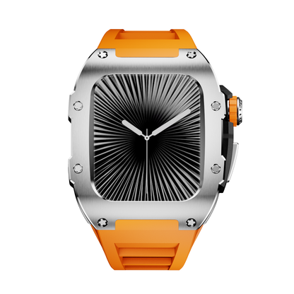316L Stainless Steel with Silicone Band Luxury Solid S10 46mm