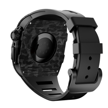 Carbon Fiber Case with Silicone Band Luxury Light Solid S10 46mm